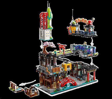 Lego 71799 Ninjago City Markets Modular Building Revealed