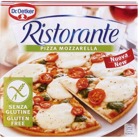 Pizza Ristorante de Queijo Mozzarella sem Glúten embalagem 370 g Dr