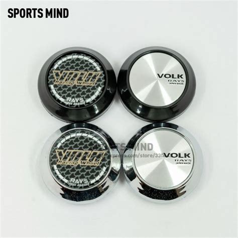 Pcs Lot Mm Car Wheel Center Hub Caps For Volk Rays Japan Volk