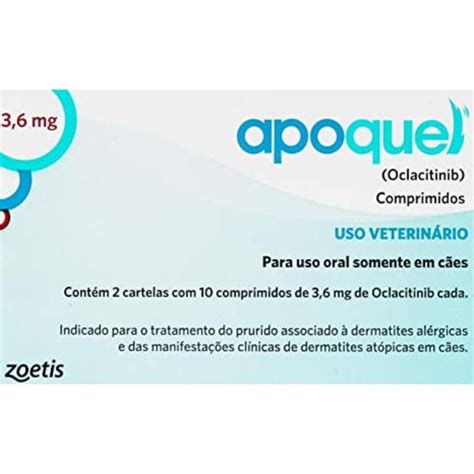 Apoquel Comprimidos Mg Para C Es Zoetis Dermatol Gico