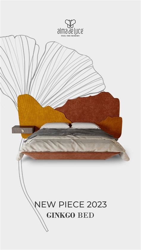 Ginkgo New Collection For Bedroom Decor Alma De Luce Bed Headboard