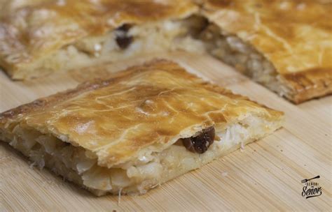 Empanada de bacalao y pasas receta fácil y casera Recetas de Cocina