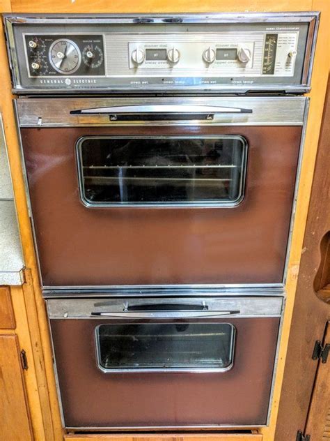 Ge S Appliances Double Oven Cooktop And Range Hood Etsy Retro