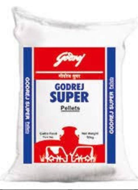 Godrej Super Cattle Feed Packaging Type Plastic Sack Bag And