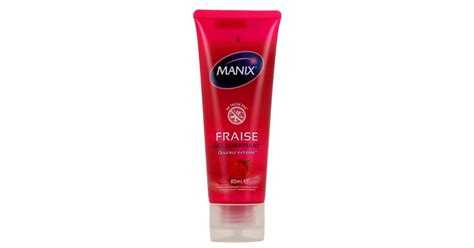 Manix Gel Lubrifiant Intime Fraise