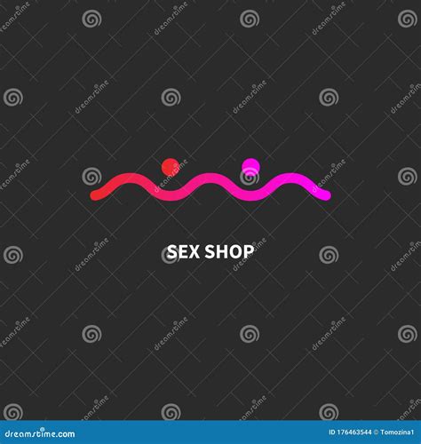 Logo Du Magasin De Sexe Illustration De Vecteur Illustration Du