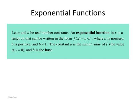 Ppt Chapter Exponential Logistic And Logarithmic Functions