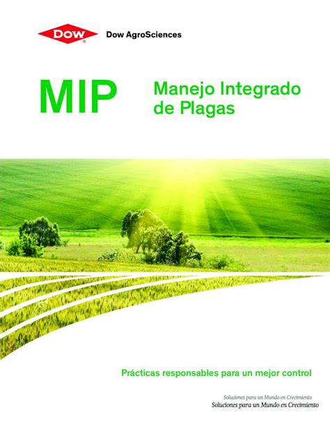 Pdf Mip Manejo Integrado De Plagas Corteva · Mip El Manejo