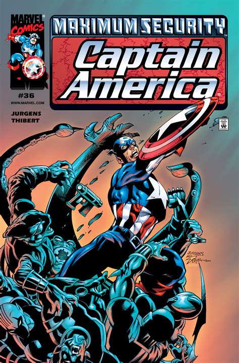 Read Online Captain America 1998 Comic Issue 36