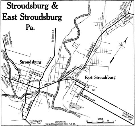 East Stroudsburg University Campus Map Map