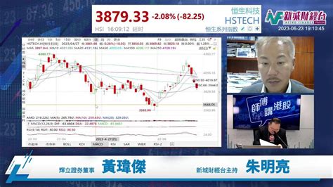 【師傅講港股】2023年6月23日 星期五｜人仔太弱港股冇成交 恒指連環失守重要支持｜國泰航空八連升｜黃瑋傑黃師傅 朱明亮 Youtube