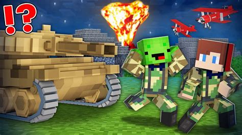 Why Jj And Mikey Became War In Minecraft Challenge Maizen Jj And