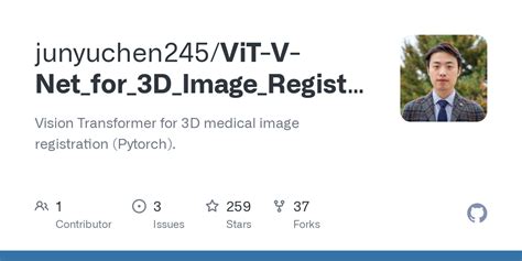 Github Junyuchen Vit V Net For D Image Registration Pytorch