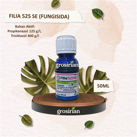 Jual FILIA 525 SE 50 ML FUNGISIDA PESTISIDA PENGENDALI BLAS