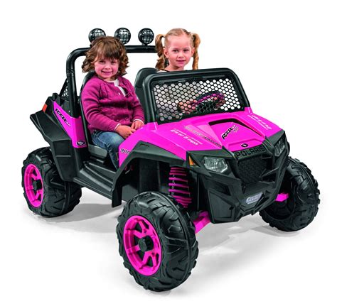 Peg Perego Polaris Ranger Rzr 900 12 Volt Battery Powered Ride On Pink