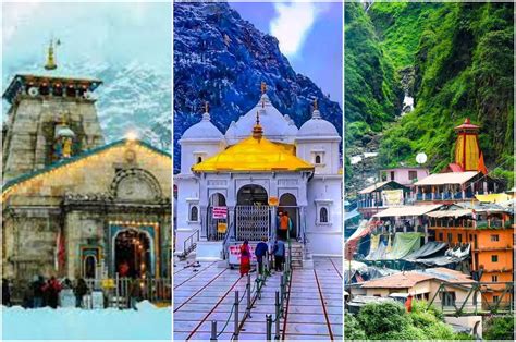 Char Dham Yatra 2023 बद्रीनाथ केदारनाथ गंगोत्री यमुनोत्री के इस दिन