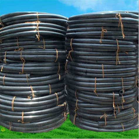 Black HDPE Submersible Roll Pipe With SS Nipples Fitted Ends At Rs 150