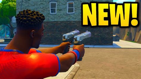 New Dual Pistols Gameplay Fortnite Battle Royale Youtube