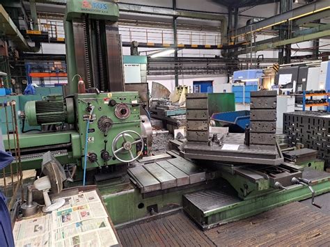 Used 2006 TOS VARNSDORF W100A BORING MILL Boring Mills Horiz Table