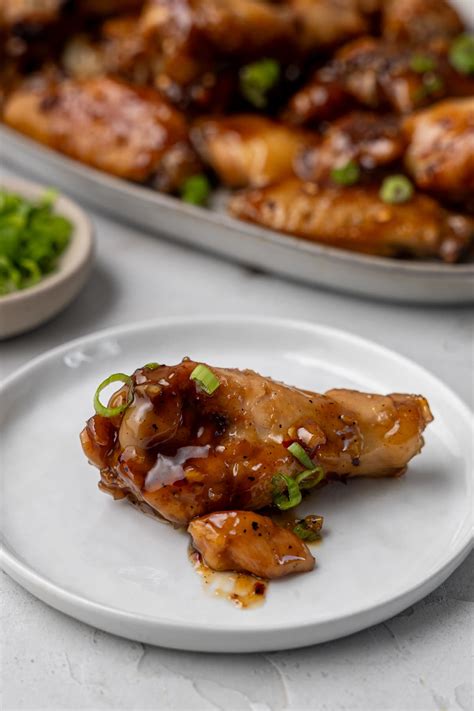 Honey Garlic Wings - Oh Snap Macros