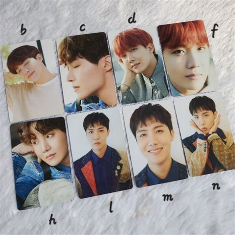 BTS J Hope Dicon 101 Photocard Tingi Shopee Philippines