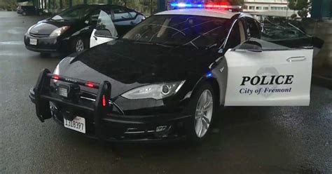 Tesla Model S Fremont Pd Police Cruiser Is Complete And Ready For Duty