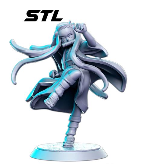 Nezuko Kamado Demon Slayer 3d Print Model