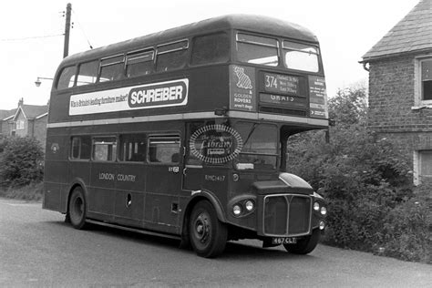 The Transport Library London Country Aec Routemaster Rmc On Route