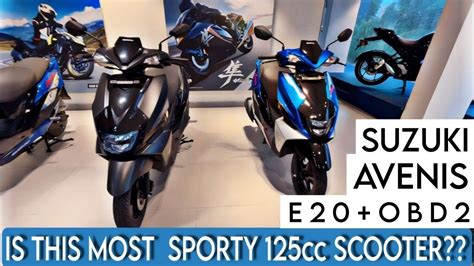 2023 Suzuki Avenis 125 E20 OBD2 Most Sporty 125cc Scooter