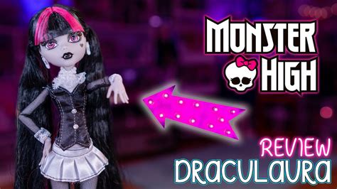 Monster High Reel Drama Draculaura Doll Review Youtube