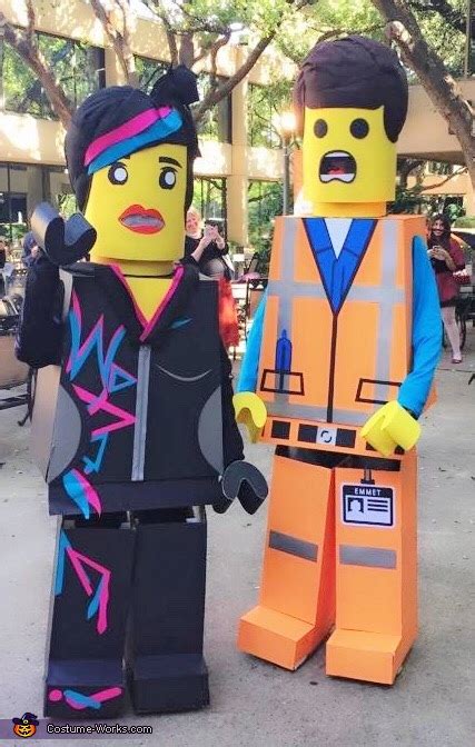 Lego Movie Wyldstyle and Emmet Couple Halloween Costume