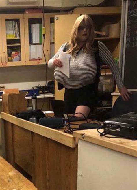 Teacher Kayla Lemieux Seen In New Pic With Z Cup Fake Boobs