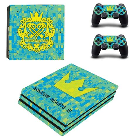 Kingdom Hearts 3 PS4 Pro Skin Sticker For Sony PlayStation 4 Pro