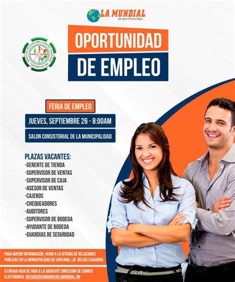 Feria De Empleo La Mundial Choloma