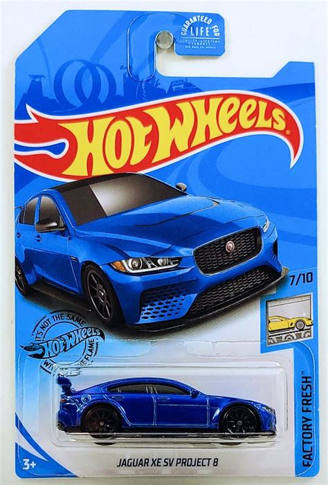 Hot Wheels Jaguar Xe Sv Project Blue Hw Factory Fresh Etsy Ireland