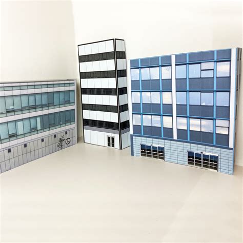 HO Scale Skyscrapers - Scale Model Buildings