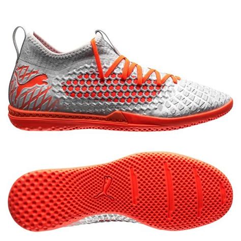 PUMA Future 4 3 Netfit IT Anthem Grau Rot Unisportstore At