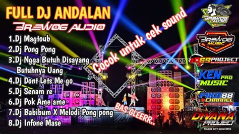 DJ ANDALAN BREWOG AUDIO BASS GLEER YouTube