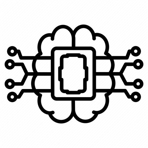 Machine Brain Chip Thinking Intelligence Icon Download On Iconfinder