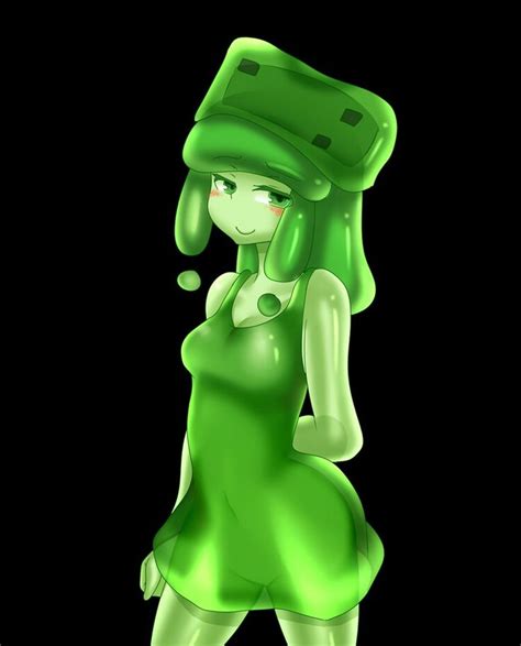 Mincraft Slime Minedcraft Minecraft Mobs Minecraft Anime Minecraft Anime Girls