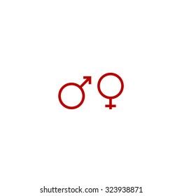 Gender Sex Logo Icon Template Set Stock Vector Royalty Free Shutterstock