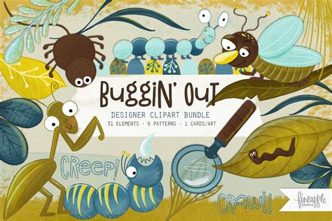 Buggin Out | Illustrations ~ Creative Market