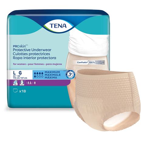 Tena Proskin Women Protective Underwear Maximum Absorbency