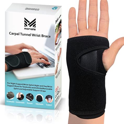 Monale Carpal Tunnel Wrist Brace For Night Supportwrist