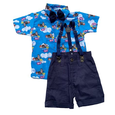Roupa Mundo Bita Menino - Roupa do MUNDO BITA estampado infantil conjunto mundo bita menino festa ...