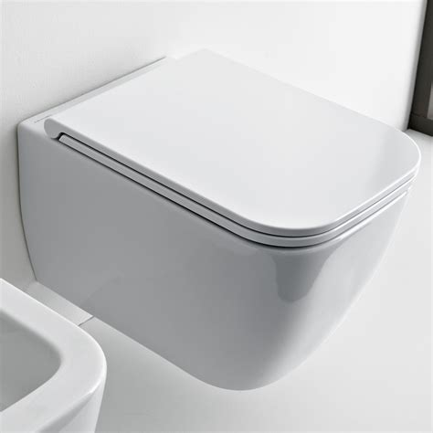 Scarabeo Teorema 2 0 Wall Hung WC SCARABEO FINISHES PEARL