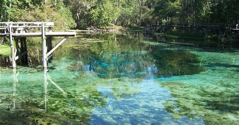 Gilchrist Blue Springs State Park - map, photos and other informations