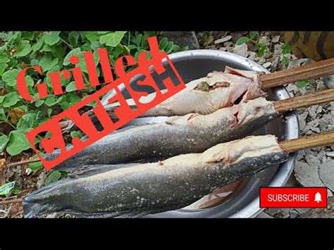 How To Grilled Catfish Inihaw Na Hito Backyard Cooking YouTube