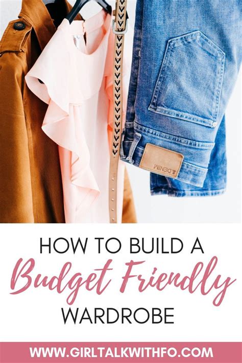 How To Be Fashionable On A Budget Budget Fashion Budgeting Personal