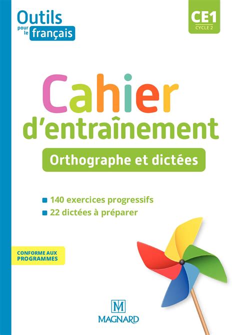 Calaméo Extrait Outils pour le français CE1 Cahier d entraînement